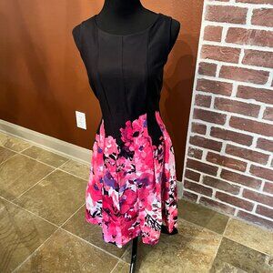 Chetta B Sleeveless Fit & Flare Dress SZ 4 OWO